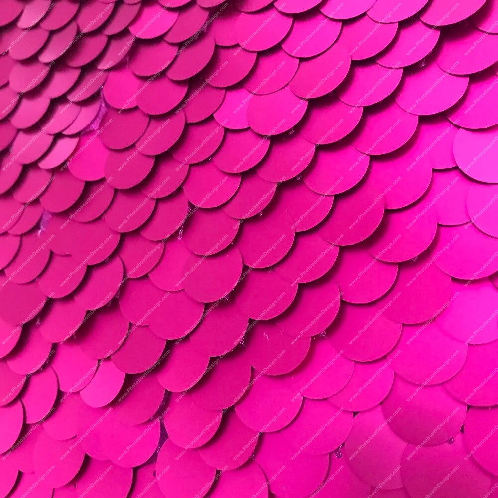 Hot Pink Luxe Sequin Backdrops