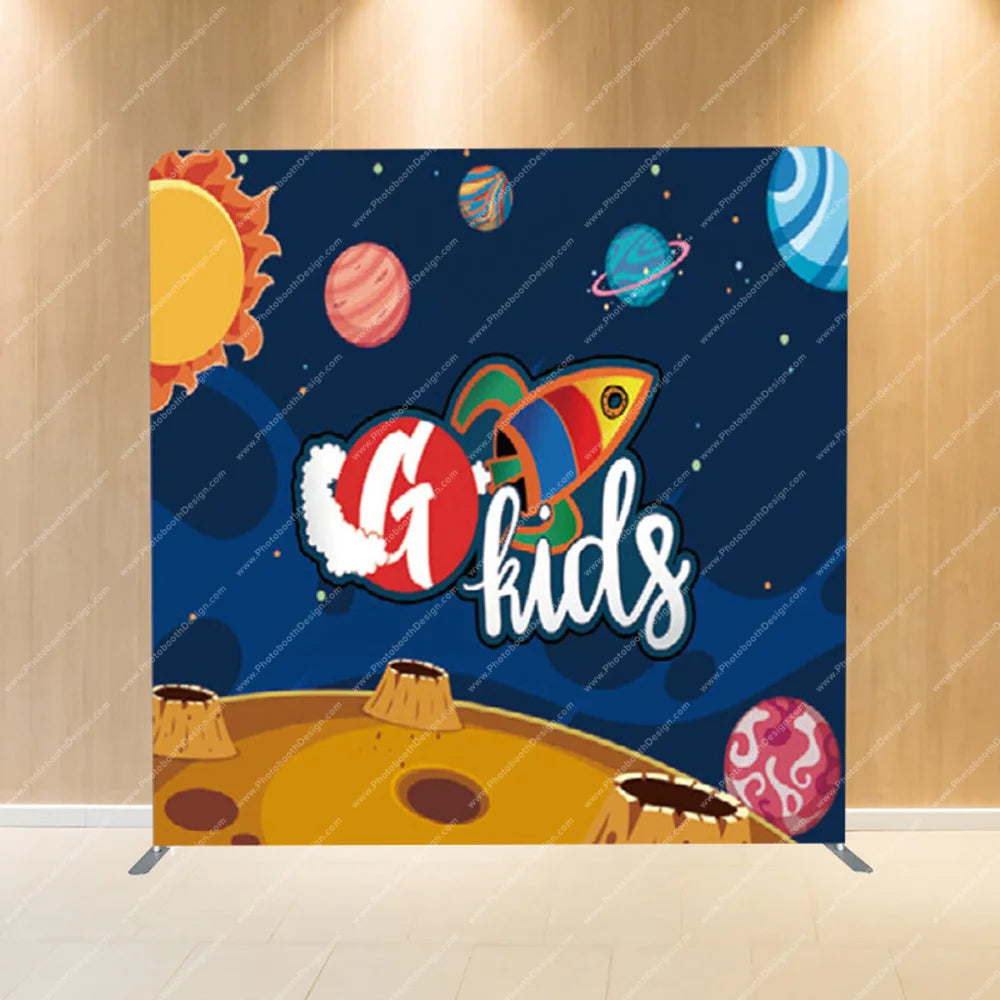 Kids Space Adventure – Pillow Cover Backdrop