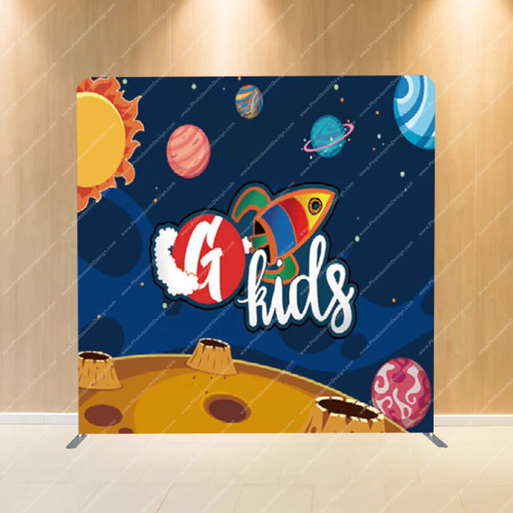 Kids Space Adventure – Pillow Cover Backdrop