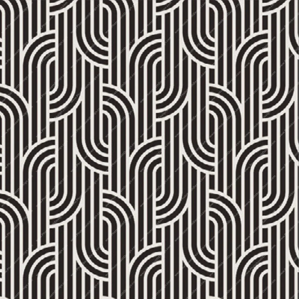 Monochrome Maze - Pillow Cover Backdrop