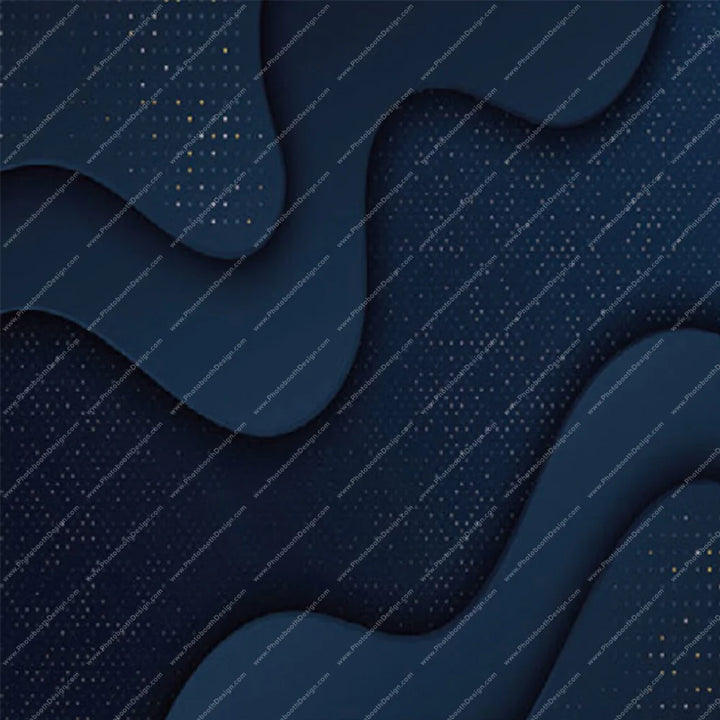 Navy Paper Layers – Pillow Cover Backdrop