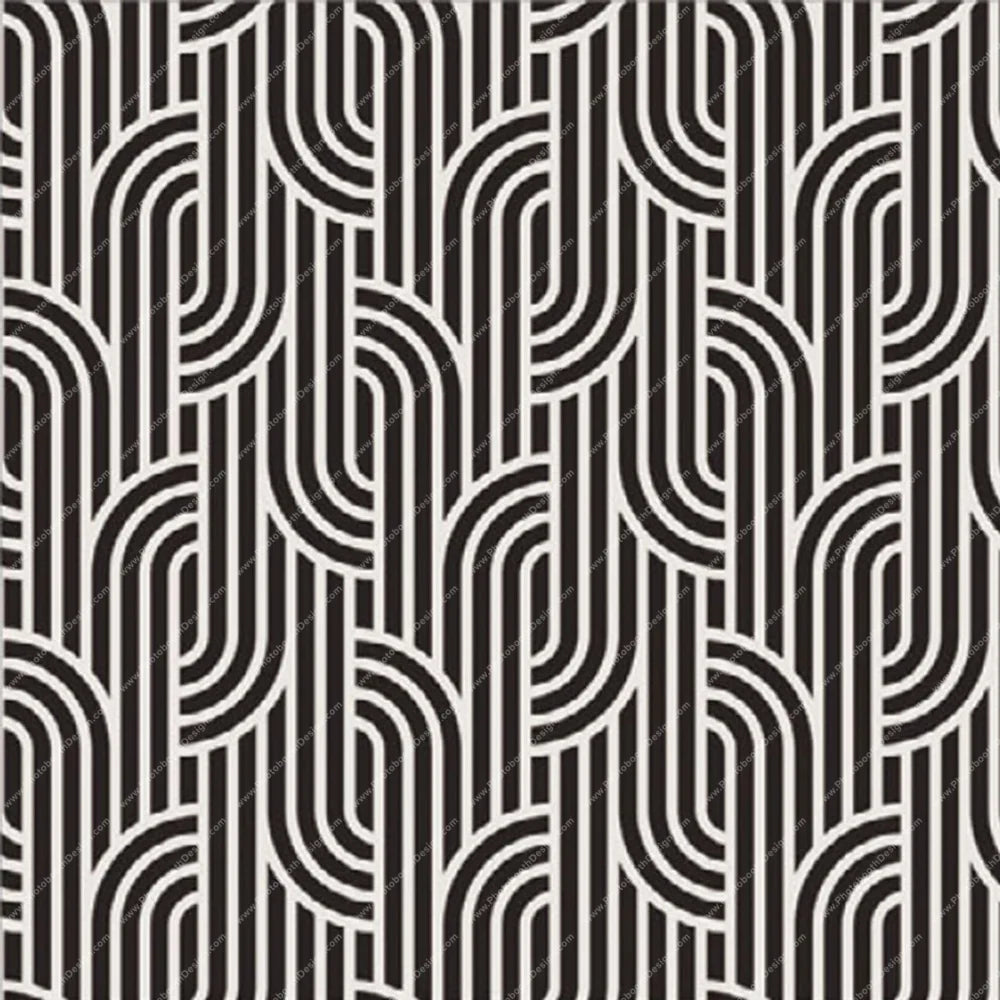 Optic Interlock Lines – Pillow Cover Backdrop