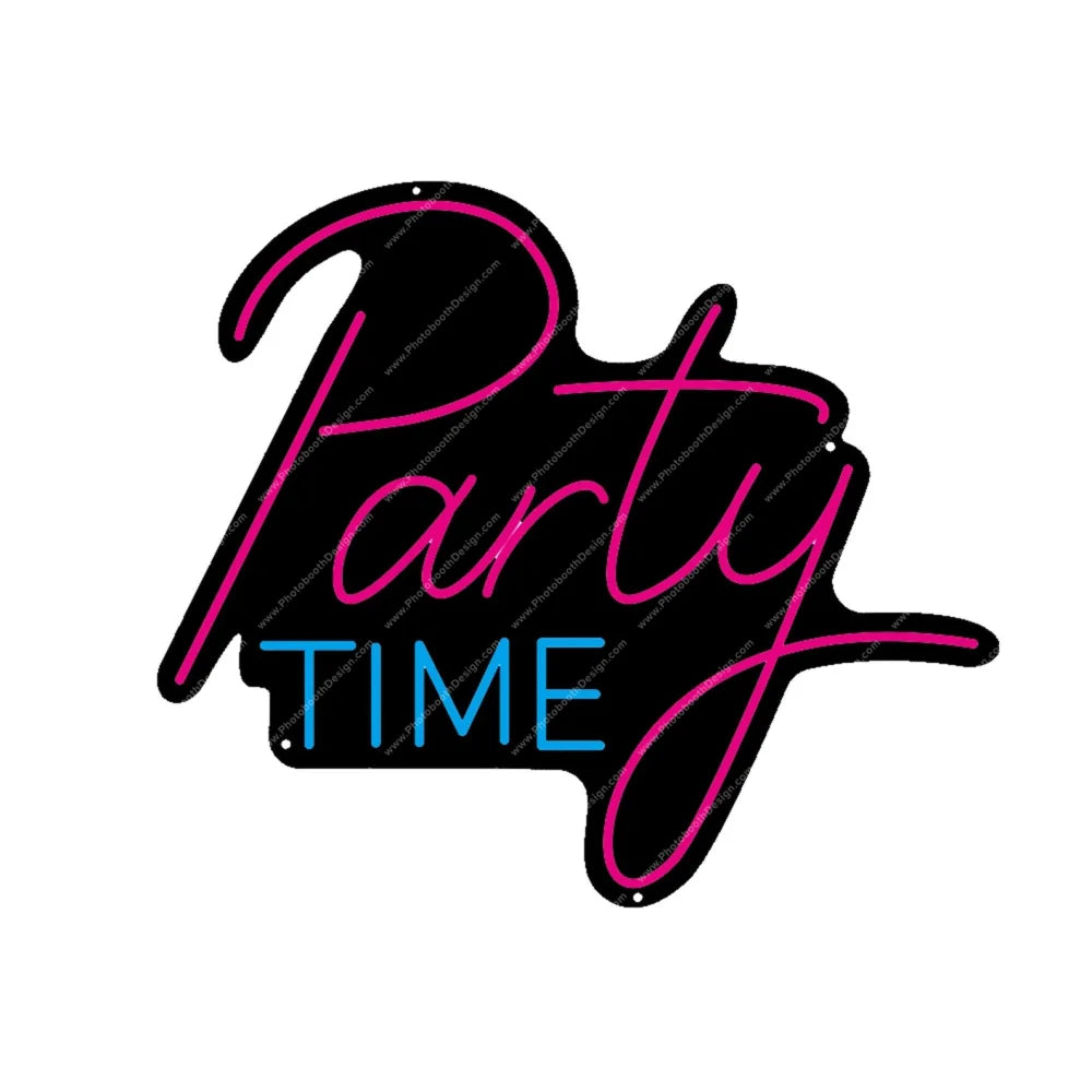 Party Time Led Neon Sign Signs