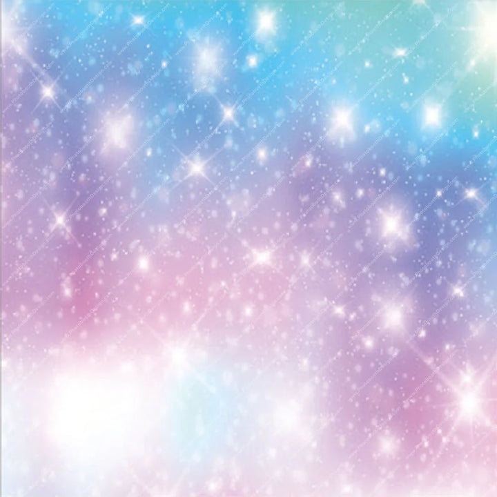 Pastel Stardust Glow – Pillow Cover Backdrop