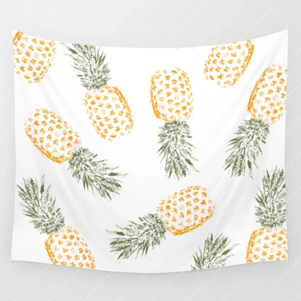 Pineapple Wall Tapestry