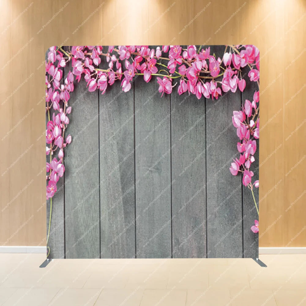 Pink Floral Canopy – Pillow Cover Backdrop