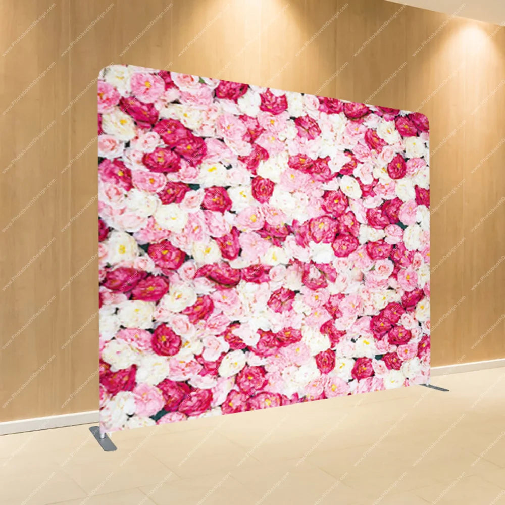 Pink Rose Wall – Pillow Cover Backdrop