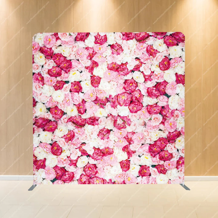 Pink Rose Wall – Pillow Cover Backdrop