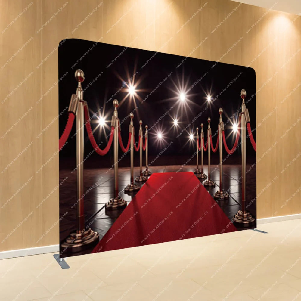 Red Carpet Entrance – Pillow Cover Backdrop