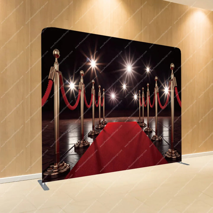 Red Carpet Entrance – Pillow Cover Backdrop