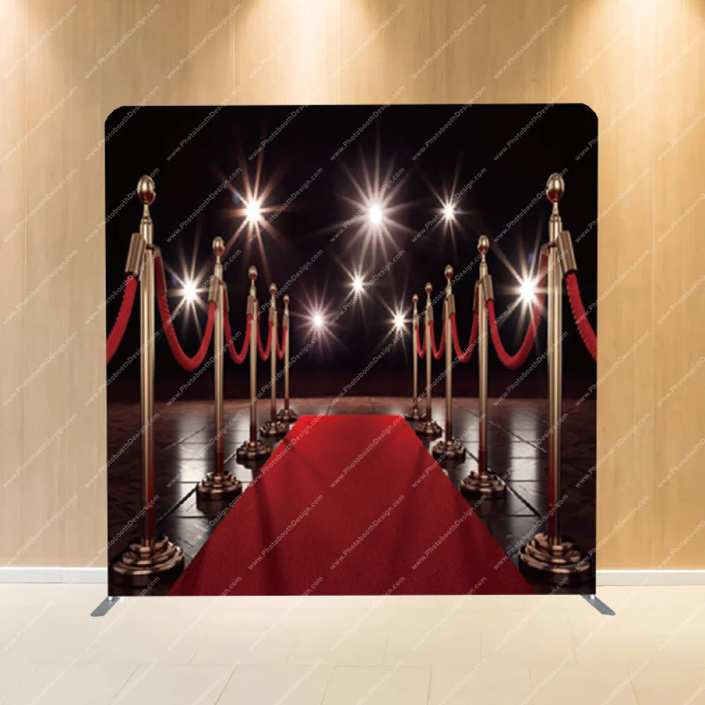Red Carpet Premiere - Pillow Cover Backdrop Backdrops