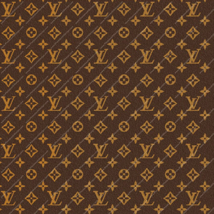Regal Fleur - De - Lis Louis Vuitton Inspired - Pillow Cover Backdrop
