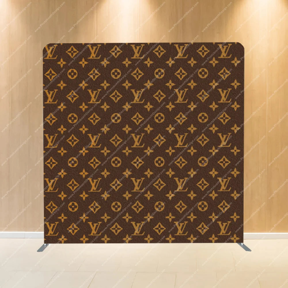 Regal Fleur - De - Lis Louis Vuitton Inspired - Pillow Cover Backdrop