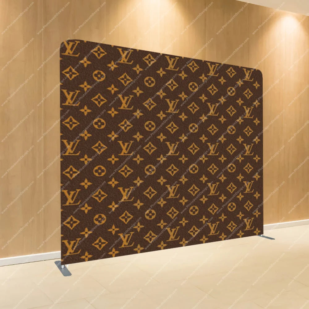 Regal Fleur - De - Lis Louis Vuitton Inspired - Pillow Cover Backdrop