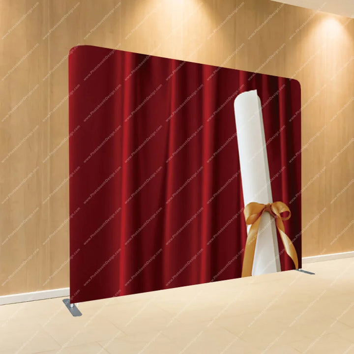 Scarlet Stage Curtain – Pillow Cover Backdrop