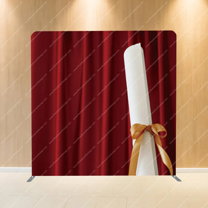 Scarlet Stage Curtain – Pillow Cover Backdrop