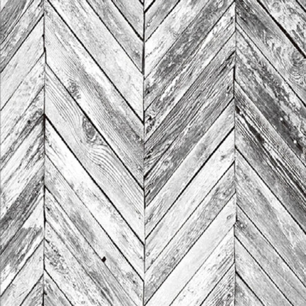 Silver Chevron Wood – Pillow Cover Backdrop