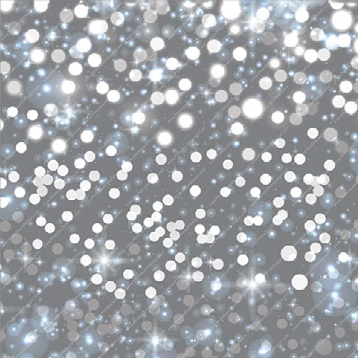 Silver Sparkle Bokeh – Pillow Cover Backdrop