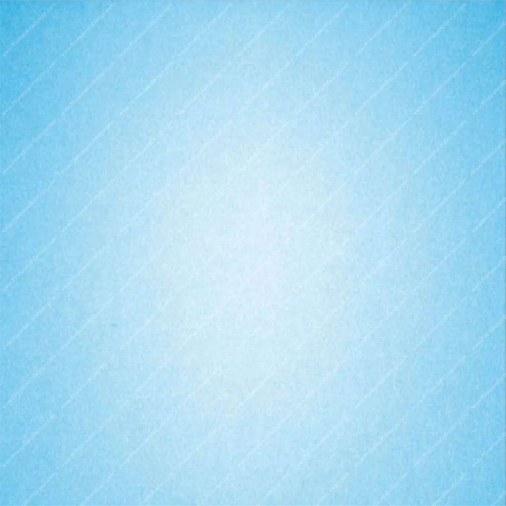 Sky Blue Gradient Wash – Pillow Cover Backdrop