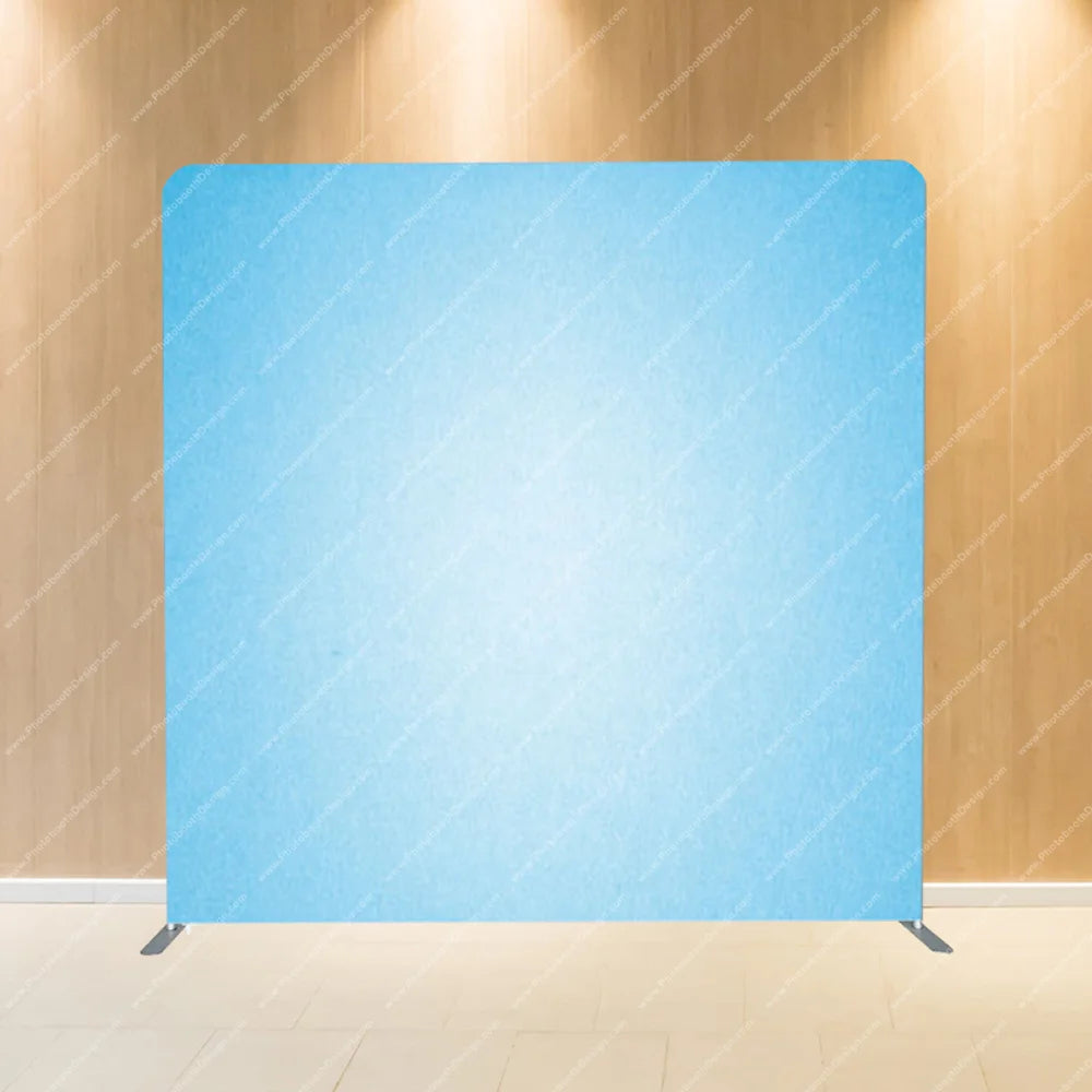 Sky Blue Gradient Wash – Pillow Cover Backdrop