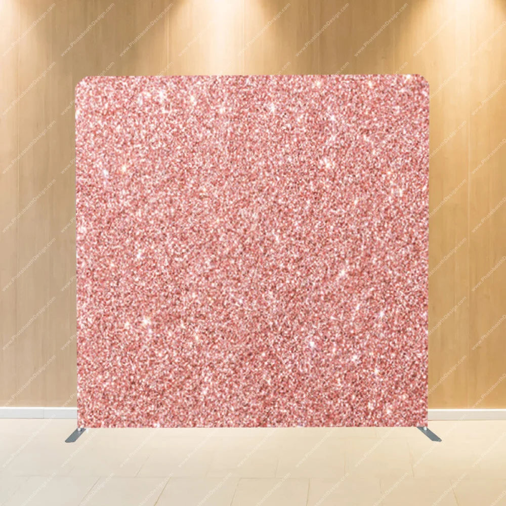 Sparkling Rose Quartz - Pillow Cover Backdrop Backdrops