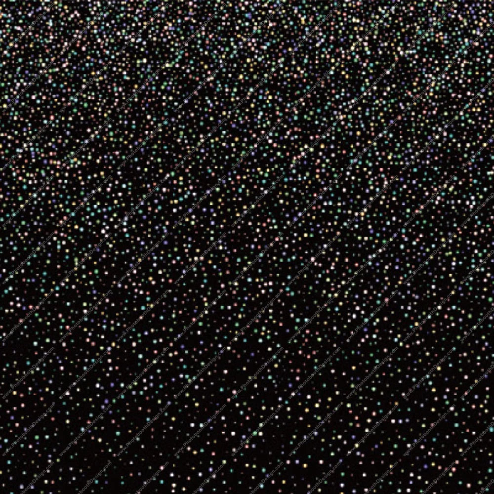 Stellar Sparkle Cascade - Pillow Cover Backdrop