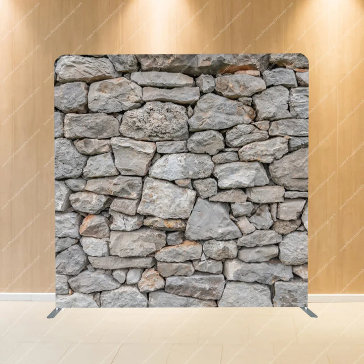 Stone Wall - Pillow Cover Backdrop Backdrops