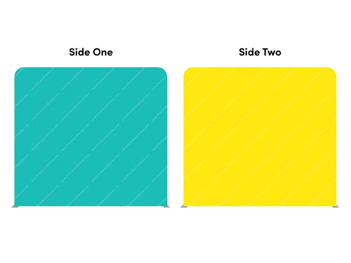 Summer (Double Sided) - Pillow Cover Backdrop Backdrops