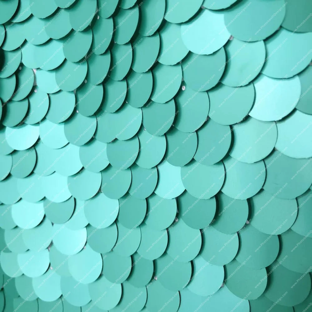 Tiffany Blue Luxe Sequin Backdrops