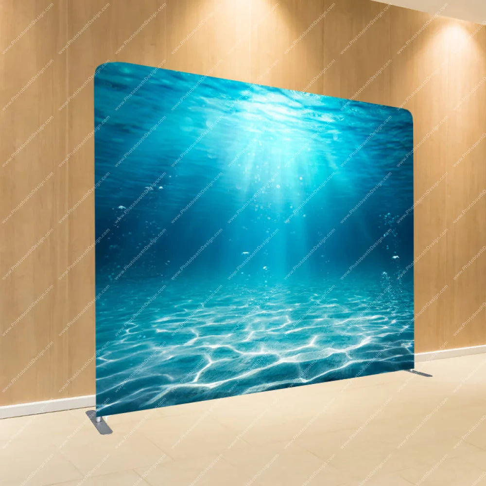 Underwater Sea - Pillow Cover Backdrop Backdrops