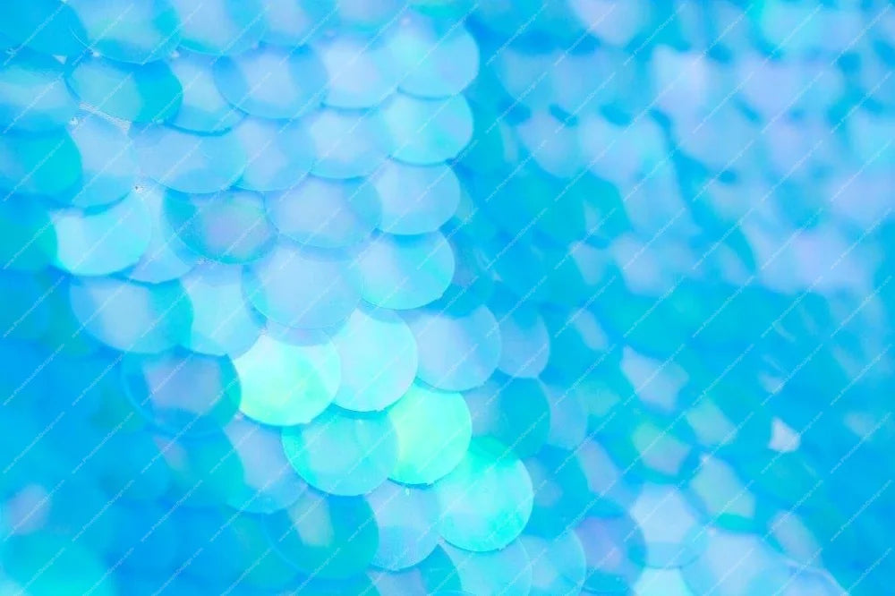 Unicorn Blue Luxe Sequin Backdrops