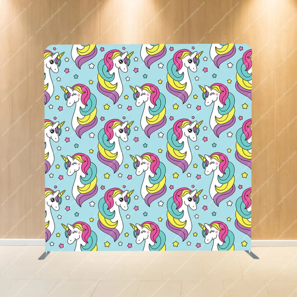 Unicorn - Pillow Cover Backdrop Backdrops