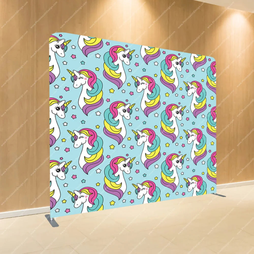 Unicorn - Pillow Cover Backdrop Backdrops