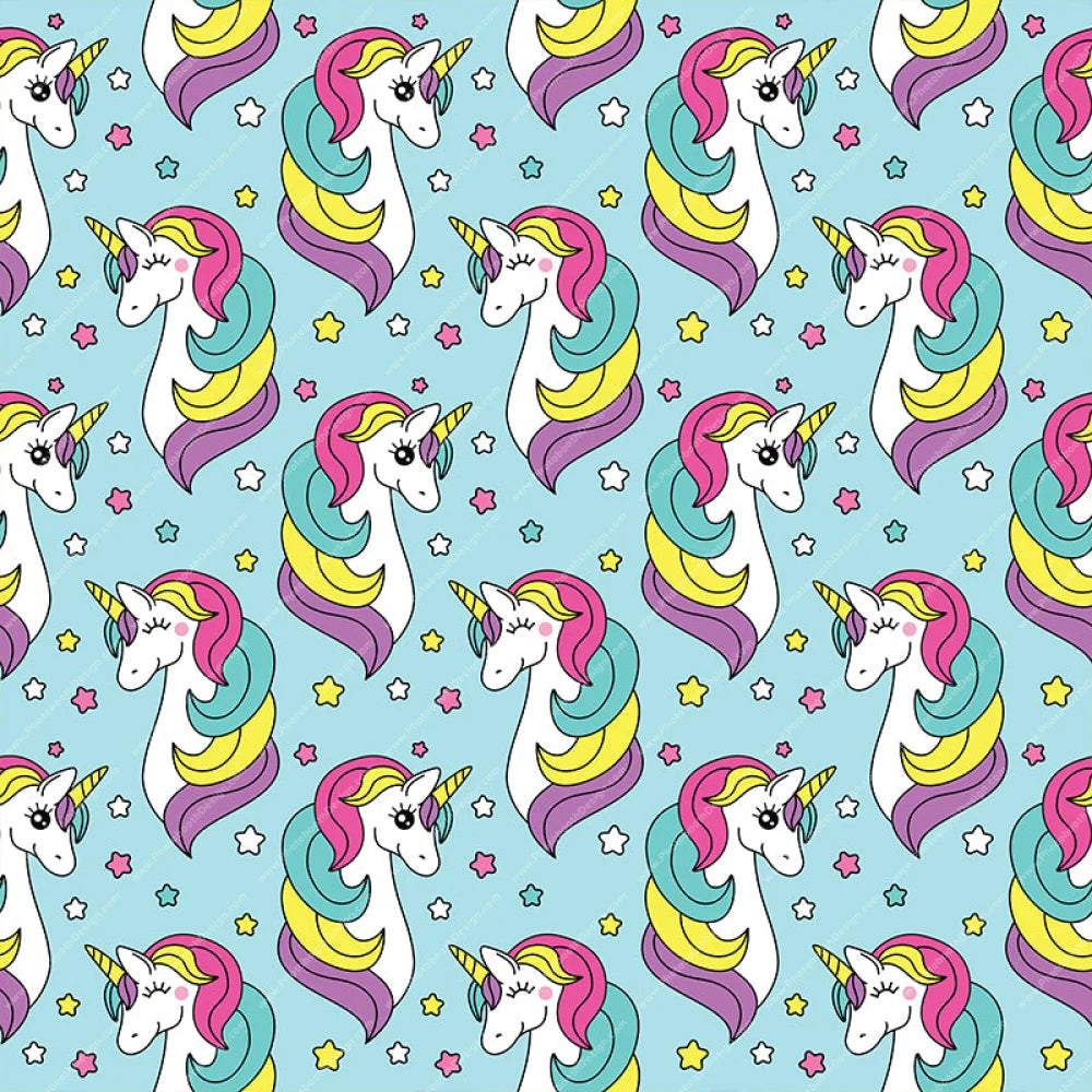 Unicorn - Pillow Cover Backdrop Backdrops