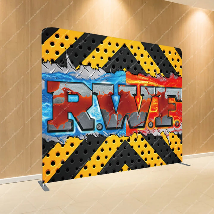 Urban Graffiti Hazard – Pillow Cover Backdrop