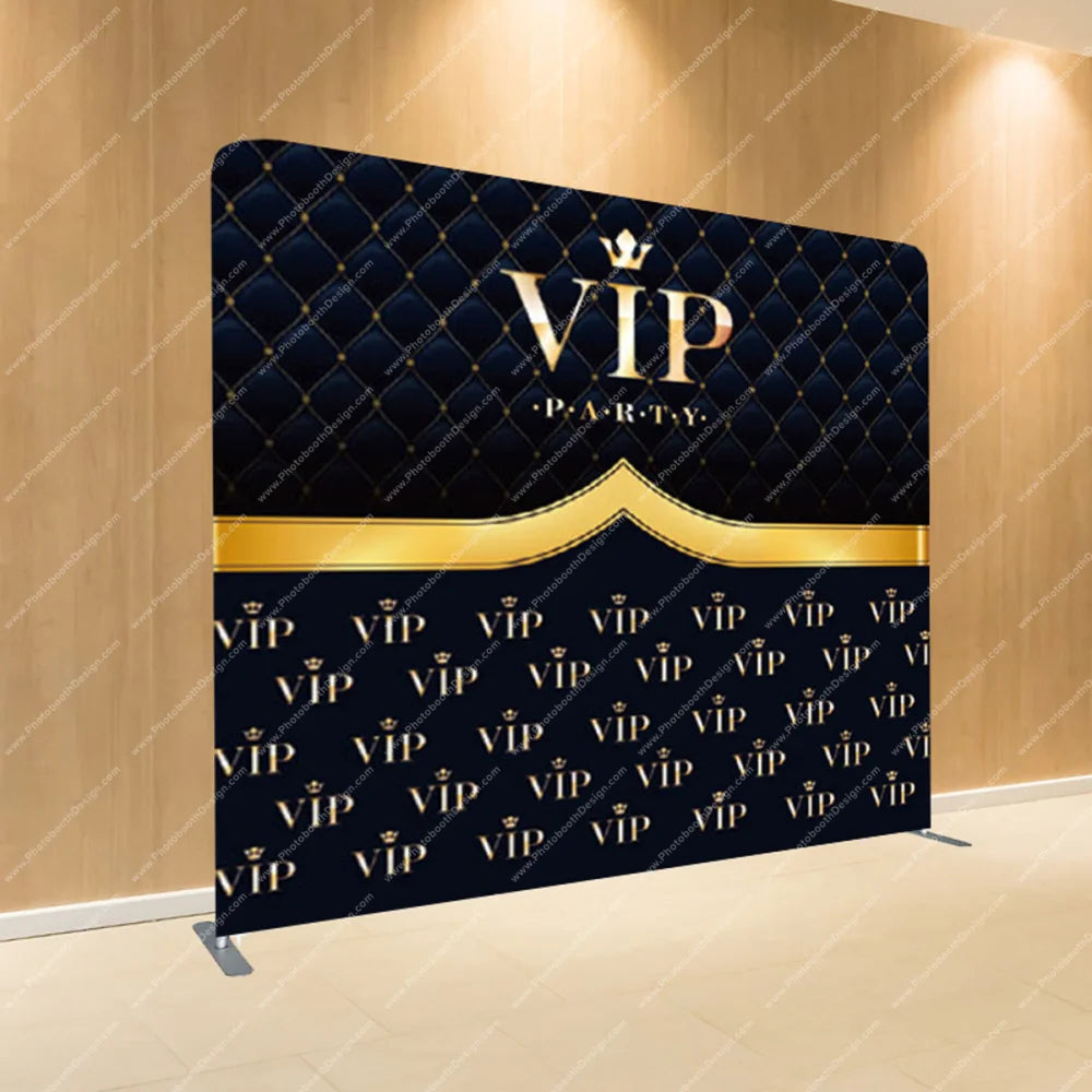 VIP Gold Badge – Pillow Cover Backdrop