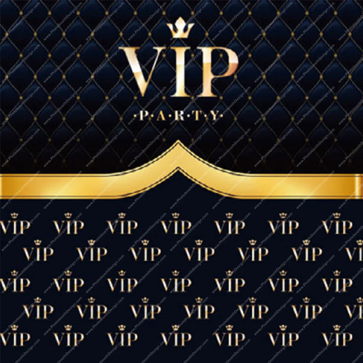VIP Gold Badge – Pillow Cover Backdrop