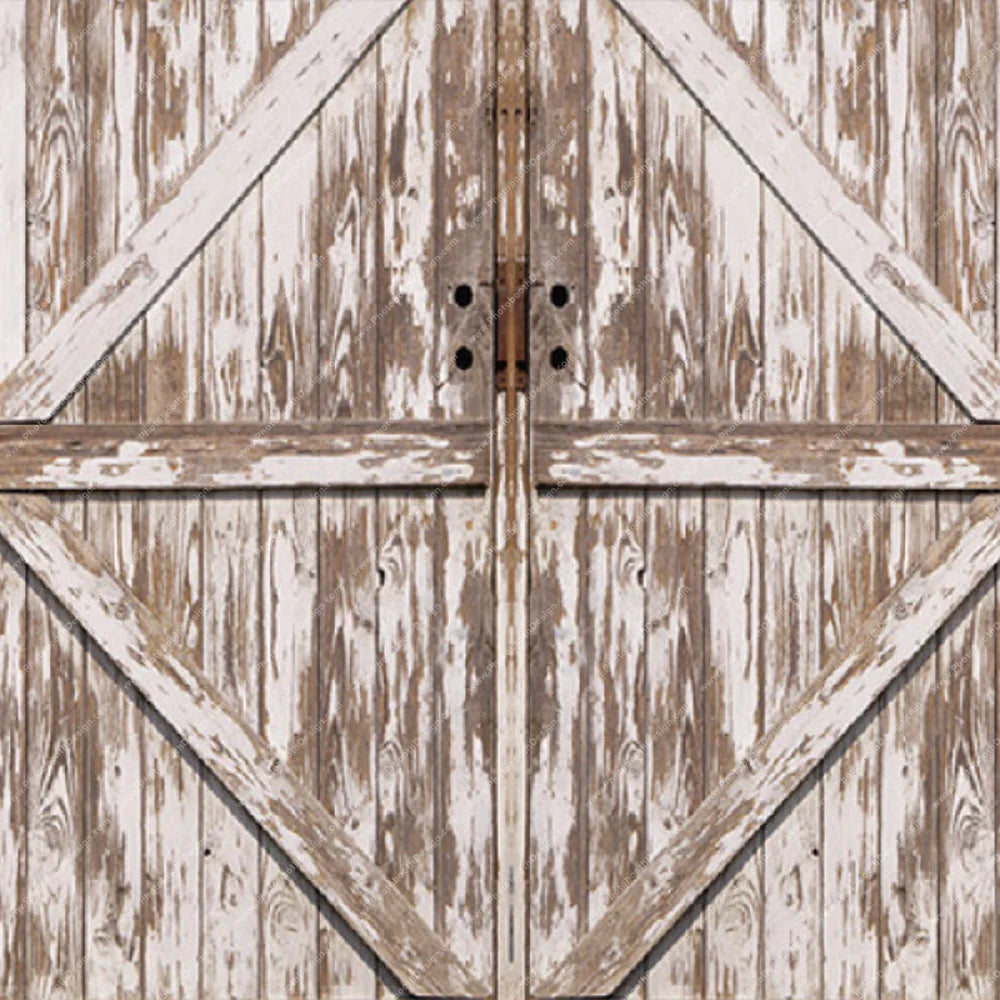 Weathered Barn Planks - Pillow Cover Backdrop Backdrops