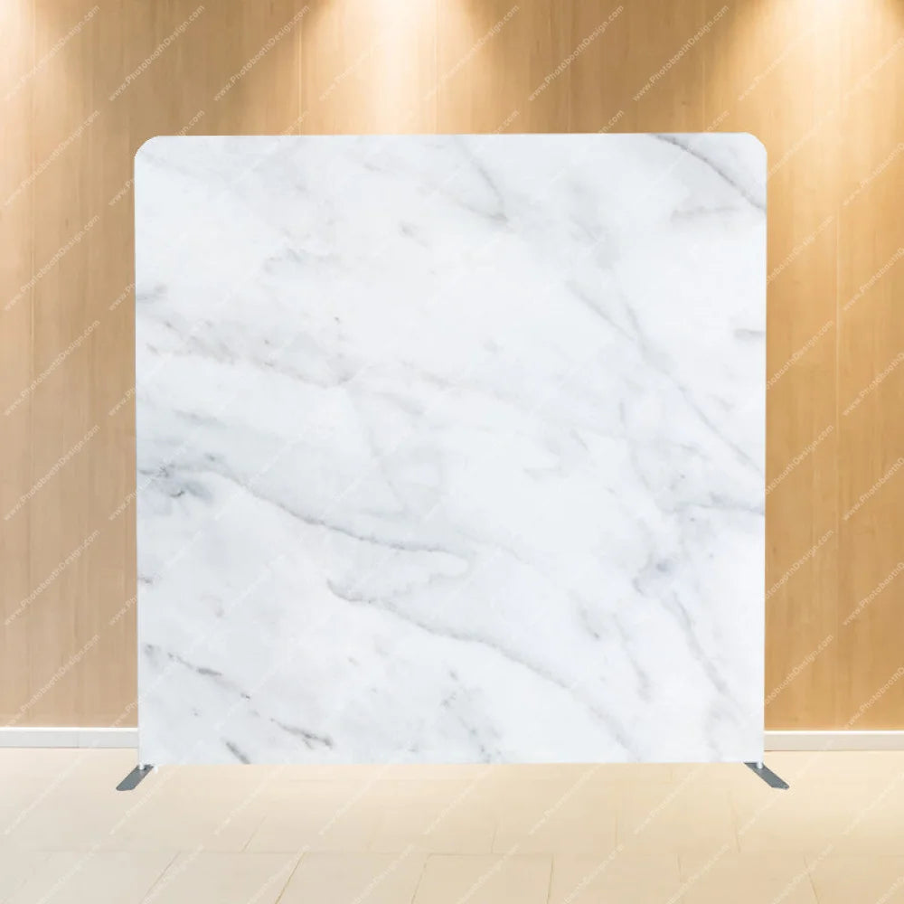 White Marble - Pillow Cover Backdrop Backdrops