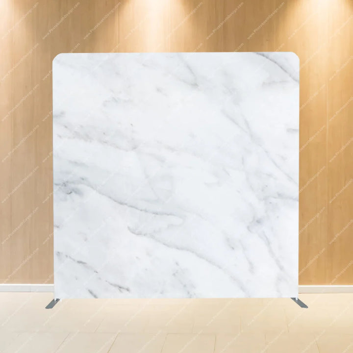 White Marble - Pillow Cover Backdrop Backdrops