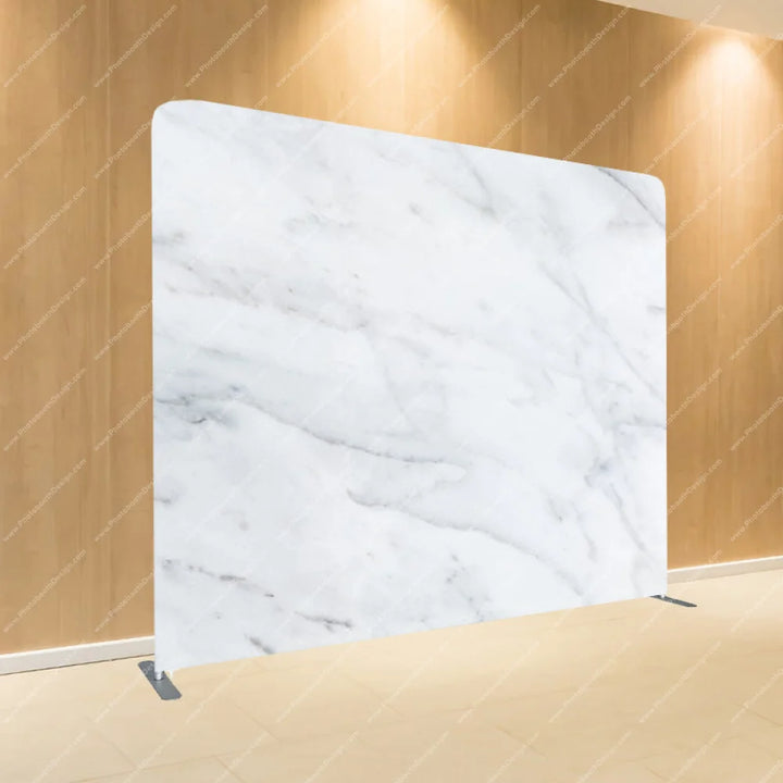 White Marble - Pillow Cover Backdrop Backdrops