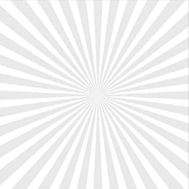 White Radiant Sunburst - Pillow Cover Backdrop