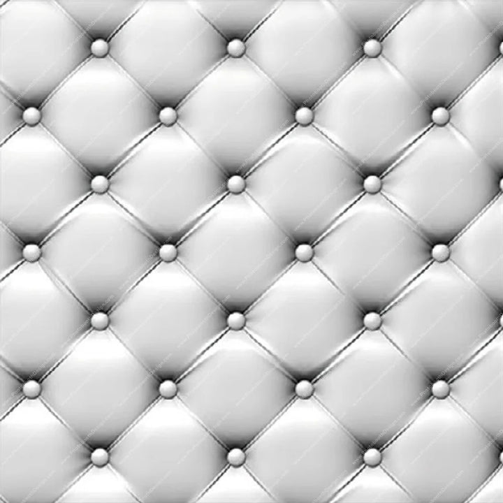 White Tufted Lounge – Pillow Cover Backdrop