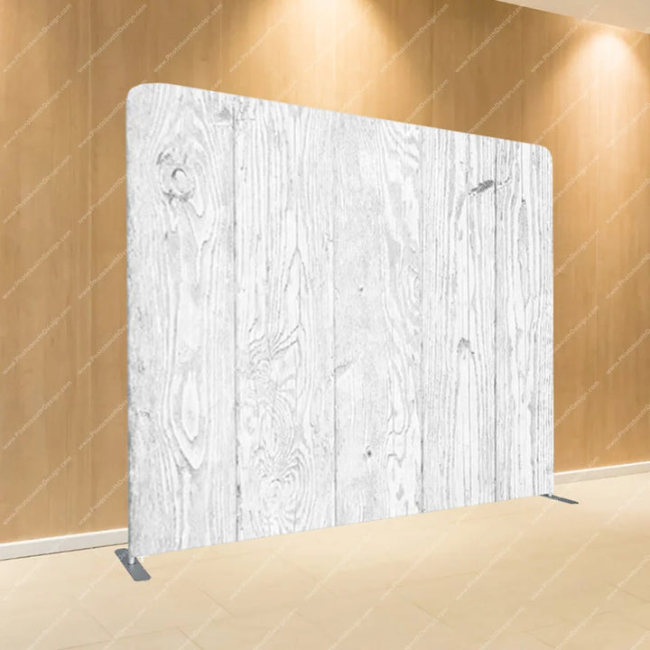 Whitewashed Wood Planks - Pillow Cover Backdrop