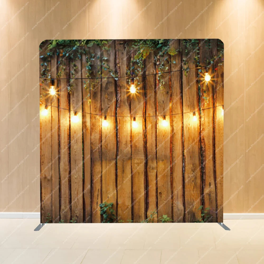 Woodland String Lights – Pillow Cover Backdrop