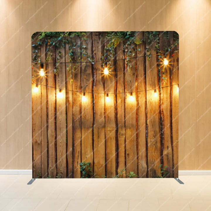 Woodland String Lights – Pillow Cover Backdrop