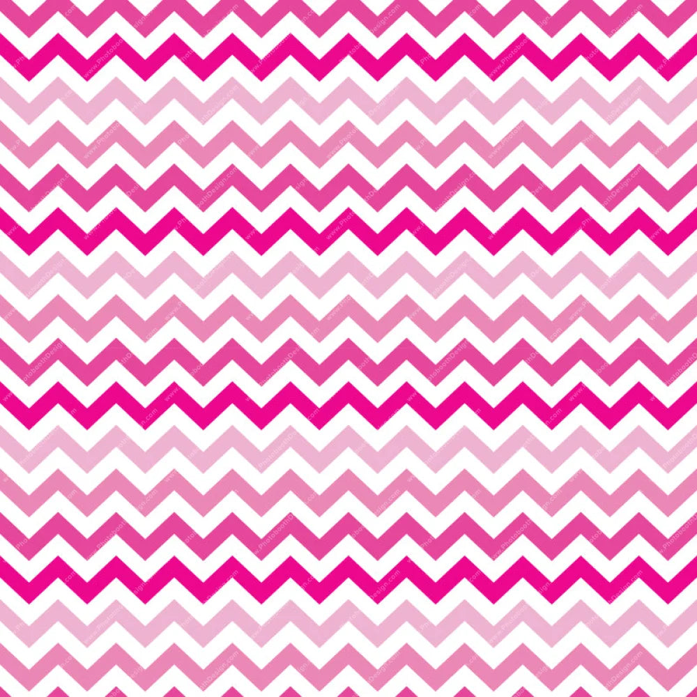 Zig Zag Chevron Pink - Pillow Cover Backdrop Backdrops