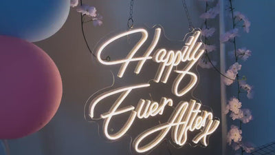 Happily Ever After LED Neon Sign